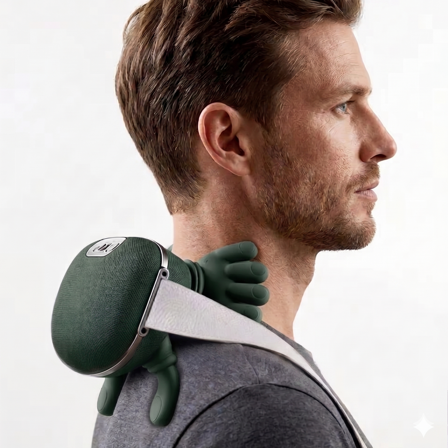 ™neck massager- מעסה צוואר חשמלי להקלה על כאבים והפגת מתחים
