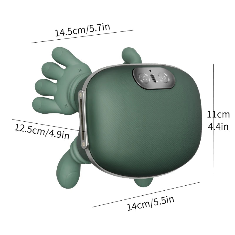 1Pc Neck and Shoulder Massager, Electric Neck Massager with Finger Massager, Wireless Professional Neck and Shoulder Massager, W